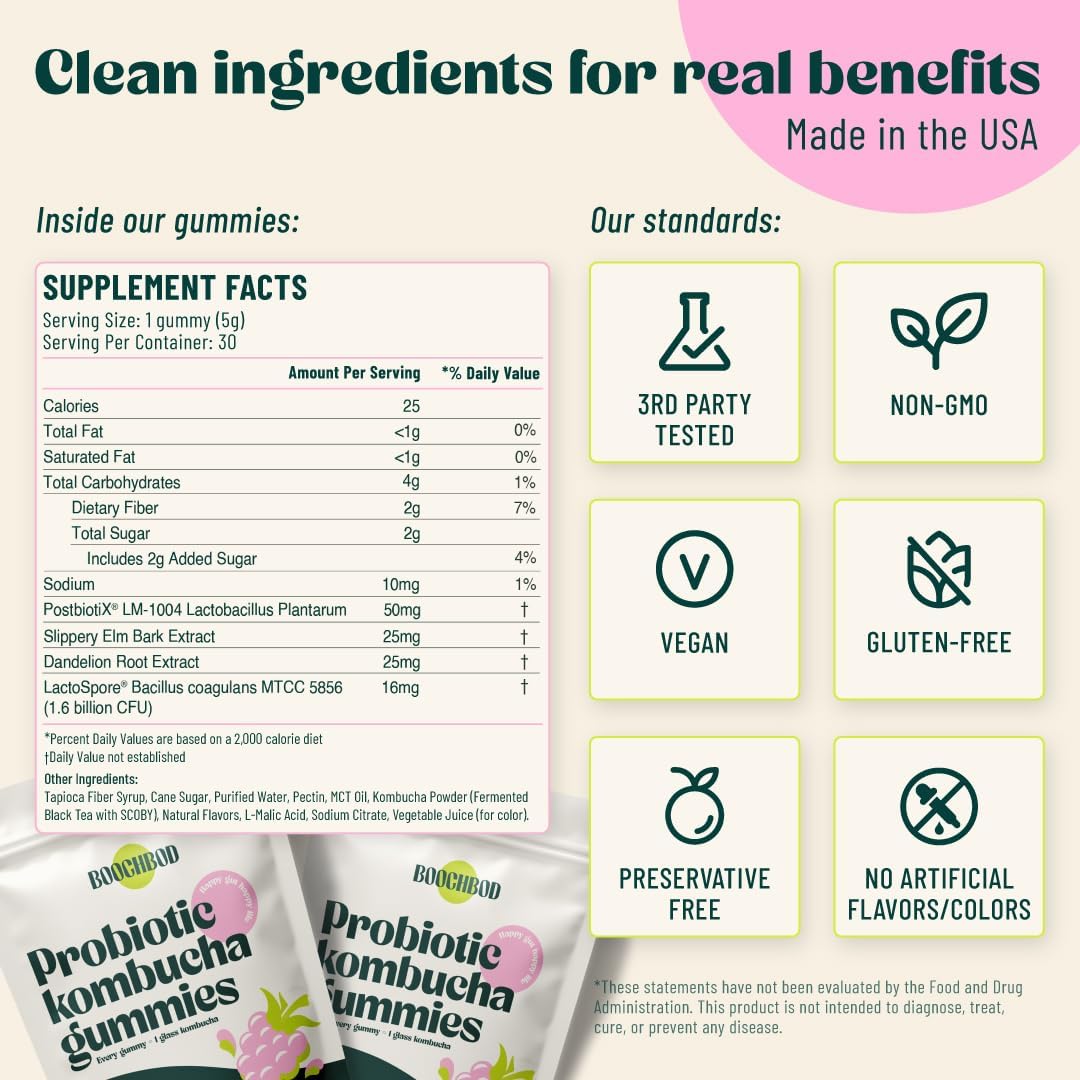 Probiotic Kombucha Gummies
